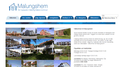 Desktop Screenshot of malungshem.se